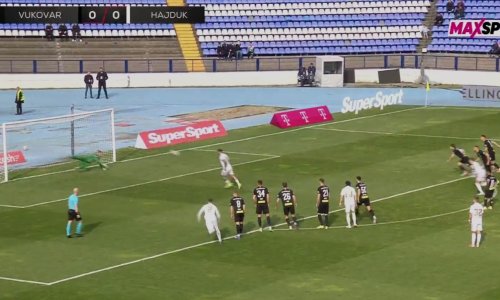 Pogledajte kako to rade najveći majstori! Hajduk je dobio penal, a loptu je uzeo Marko Livaja...