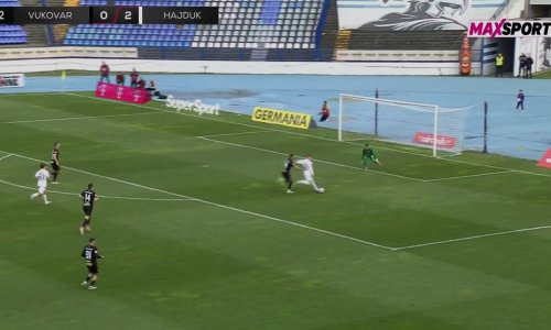 Hajduk dominira i poigrava se: Pogledajte gol Rebića za 0:3