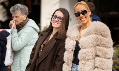 Splićanke su se obukle kao da su znale da će završiti na fotografijama