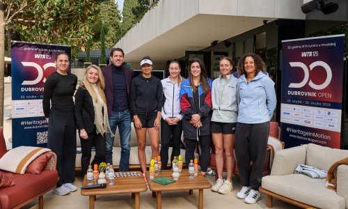 Ždrijebom glavnog turnira Dubrovnik je službeno uplovio u veliku tenisku priču