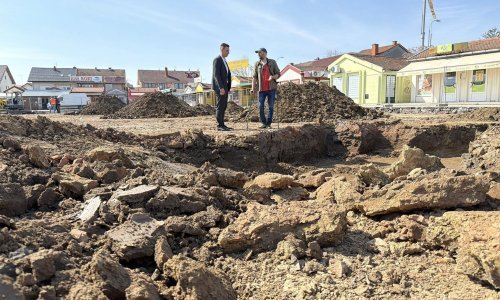 Novo arheološko otkriće u Vinkovcima: Na mjestu tržnice osvanuli grobovi