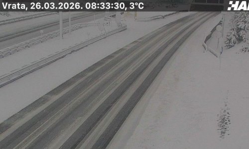 Snijeg zatrpao A6: Pogledajte kako izgledaju zimski prizori iz Gorskog kotara