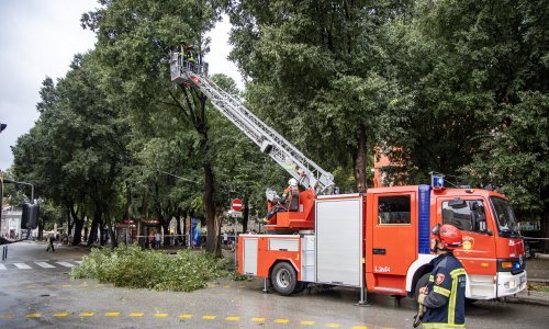 Nevrijeme stvaralo probleme istarskim vatrogascima, evo koliko su imali intervencija