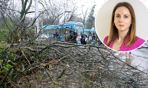 U Zagrebu izmjereni orkanski udari od 120 km/h, iz DHMZ-a otkrili kada će se smiriti vrijeme