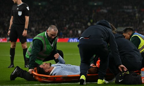 Drama na Wembleyju: Zvijezda Arsenala u duelu nesretno ozlijedila Urugvajca