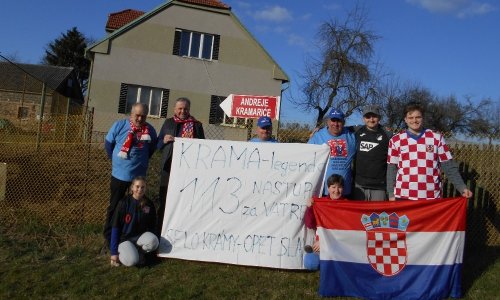 U češkom selu u kojem je i ulica Andreja Kramarića, s razlogom obilježili njegov 113. nastup za Vatrene
