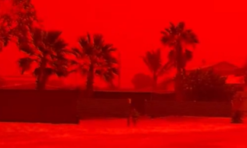 VIDEO Ne, ovo nije filtar: Ovako je jučer izgledalo nebo u Australiji