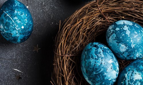 Kako dobiti mramorni efekt na uskrsnim jajima bez kemije