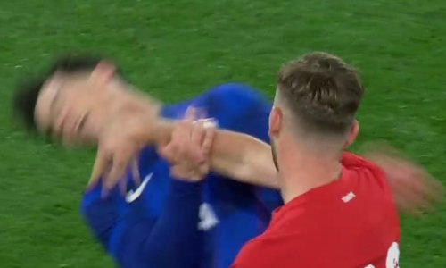 Totalni kaos na utakmici Hrvatske: Pogledajte tri crvena kartona Turske