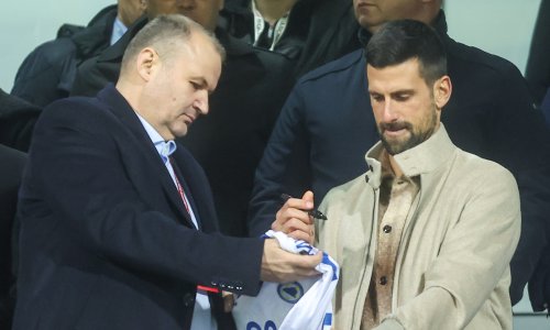 Novak Đoković uživo gledao povijesni uspjeh BiH i dobio poseban poklon