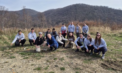 Studenti urbanog šumarstva na Medvednici: Posađeno 55 sadnica divlje kruške za očuvanje bioraznolikosti