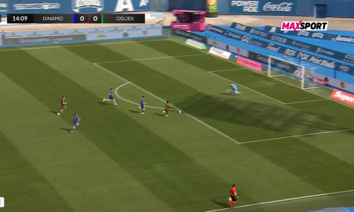Kakav promašaj! Pogledajte što je Osijek propustio protiv Dinama