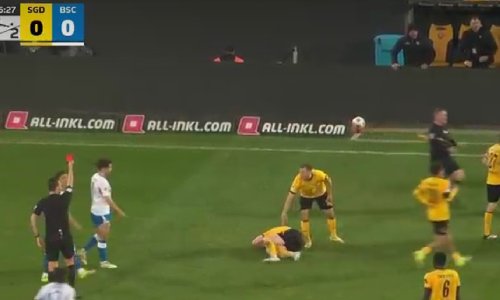 Pogledajte kako je bivši igrač Dinama i Hajduka dobio crveni karton, suparnici poludjeli