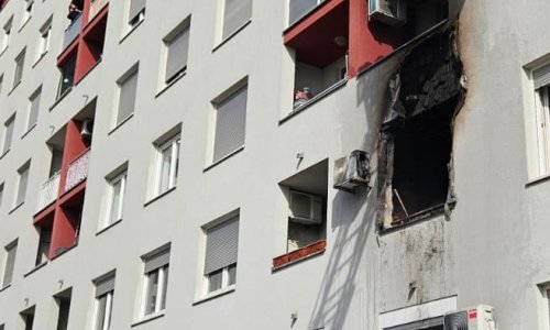 Buknuo požar u zgradi u Zagrebu, vatrogasci brzo reagirali