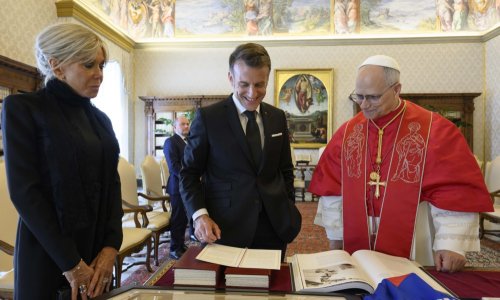 Papa ugostio Macrona: Posrijedi je njihov prvi susret