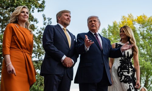 Jedan detalj sa susreta Trumpa i nizozemskog kraljevskog para svima je zapeo za oko