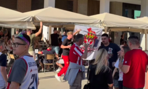 Navijači Zvezde u Madridu vrijeđaju Hrvata: Pogledajte sporni video