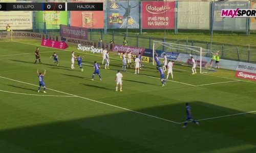Šok za Hajduk već u 4. minuti! Pogledajte kako je Slaven zabio Splićanima