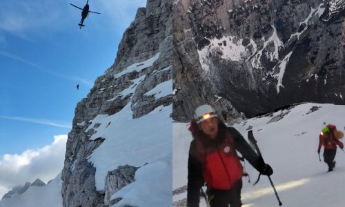 Spasioci i vojska jedva spasili život dvojici Austrijanaca na Triglavu