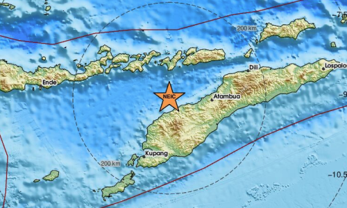 Potres magnitude 6 pogodio Timor: Epicentar na dubini od 31 kilometar