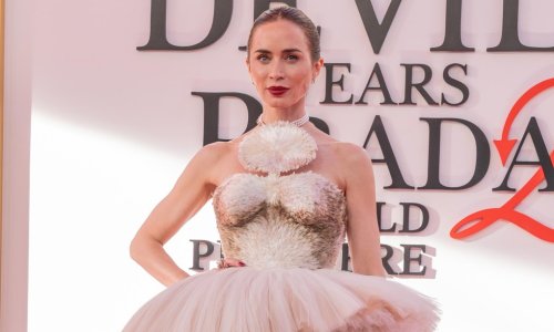 Ovakva raskoš rijetko se viđa: Emily Blunt zablistala u haljini s više od 300 bisera