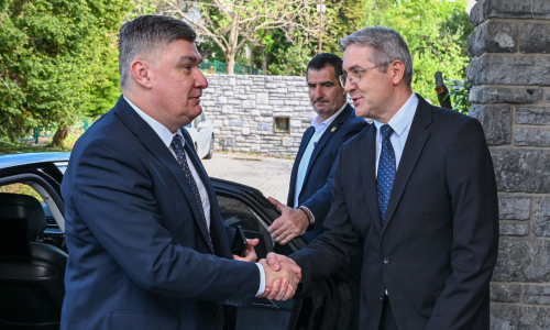 Milanović posjetio Ured Vijeća za nacionalnu sigurnost