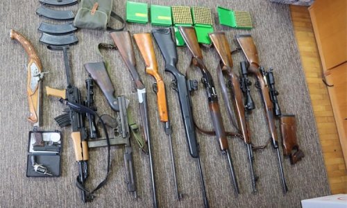 Veliki ulov kod Koprivnice: Policija zaplijenila obilje streljiva i oružja