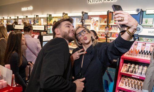 Ogromno zanimanje: Evo kako je izgledalo VIP otvorenje Sephore u Zagrebu