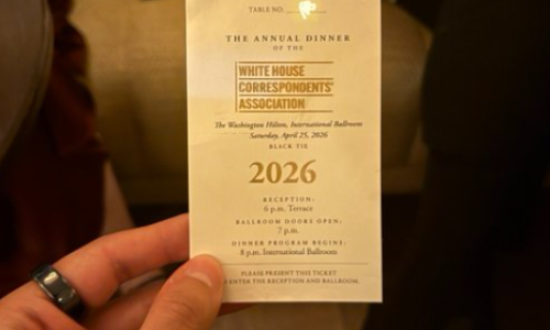 FOTO Ovo je ulaznica s kojom se ulazilo na gala večeru u Washingtonu