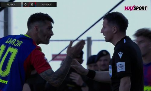 Pogledajte kako je Livaja poludio na pomoćnog suca: Suigrač ga je morao smirivati