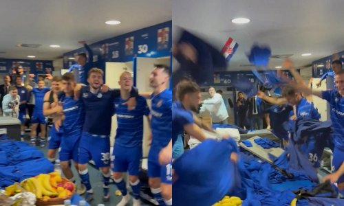 Procurio video iz svlačionice! Evo kako su igrači Dinama proslavili naslov prvaka