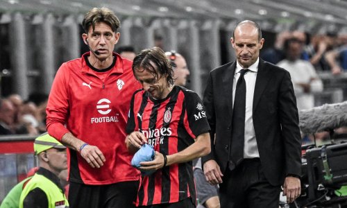 Pogledajte kako je izgledalo Modrićevo lice. I odmah je jasno da sudar bio bolan