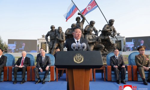 Kim Jong Un s ruskim ministrom obrane: Otkrili spomenik poginulima u ratu s Ukrajinom