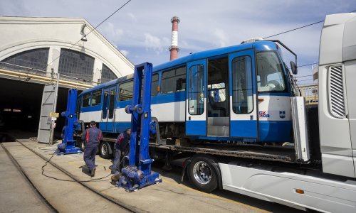 Osijek šalje dar Ukrajini: Stari tramvaji odlaze u ratom pogođeni Žitomir
