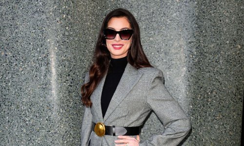 Poslovni stil ne mora biti dosadan: Stajling Anne Hathaway ima sve što treba za wow efekt