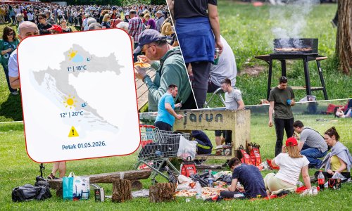 Stiže veliko pogoršanje vremena: Evo kakvo nas vrijeme čeka za Prvi maj