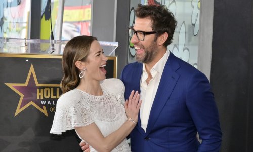 Kao da kamere ne postoje: Emily Blunt i John Krasinski ukrali pažnju na Stazi slavnih