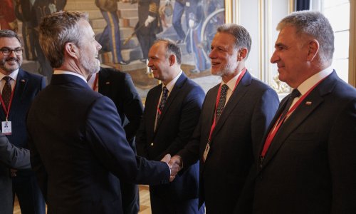 Jandroković na prijemu kod danskog kralja Frederika X. uoči skupa EU parlamenata