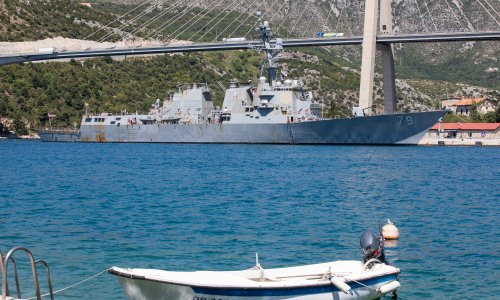 Analitičar o američkom razačaru u Dubrovniku: 'To je najmoćniji brod koji je civilizacija razvila za proturaketnu obranu'