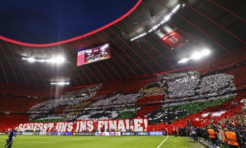 Navijači Bayerna pripremili spektakularnu koreografiju uoči polufinala Lige prvaka