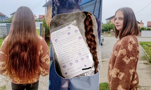 'Mama, uspjela sam!' Djevojčica koja se liječila od maligne bolesti donirala kosu djeci na onkologiji
