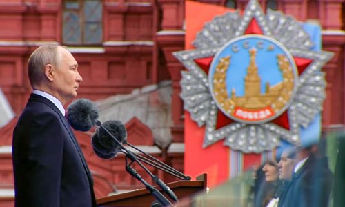 FOTO Počela najneobičnija vojna parada u Moskvi od '45.: Stigao Putin