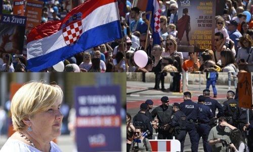 FOTO Počeo Hod za život, stigao i Thompson