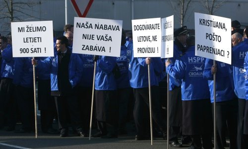 Uprava Croatia Airlinesa zaprijetila štrajkašima: Ukinut ćemo vam godišnji i smanjiti plaće!