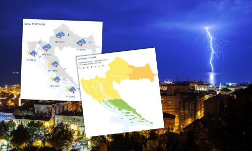 Pripremite se na žestoko nevrijeme: Drastično pada temperatura, prijete tuča, poplave i snijeg