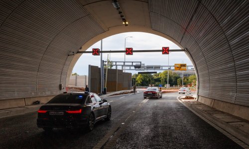 Prometni kaos na riječkoj obilaznici, kolona zbog nesreće u tunelu