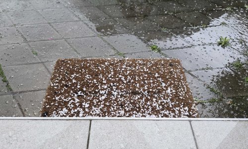 FOTO Stiglo veliko nevrijeme: Tuča poharala Zaprešić