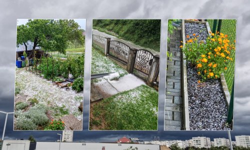 FOTO Stiglo veliko nevrijeme: Tuča udarila na zapad Zagreba, već poharala Zaprešić i sjeverozapadnu Hrvatsku