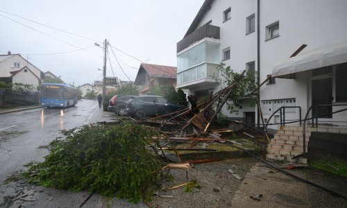 Zagrebački vatrogasci otkrili koliko su intervencija imali zbog nevremena