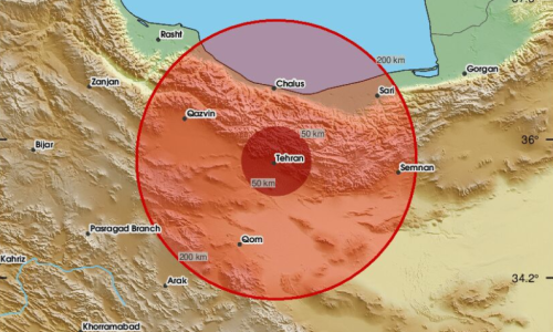Potres pogodio Iran